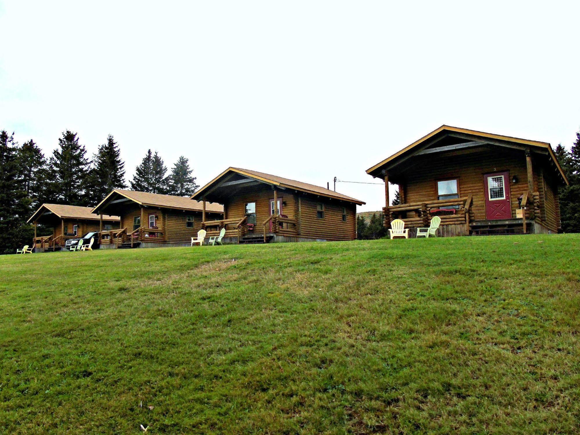 Cajun Cedar Log Cottages Margaree Forks Exterior photo